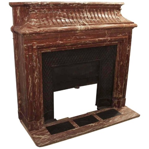Louis XIV -style fireplace
