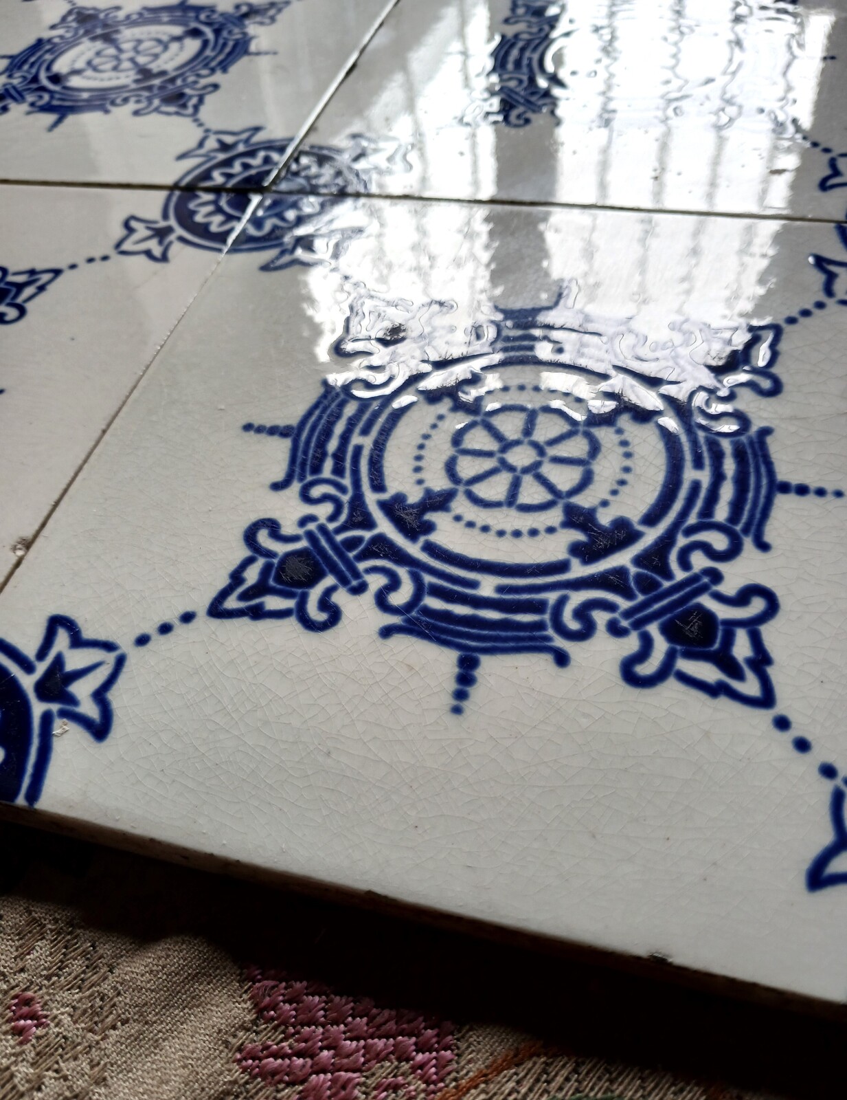 130 Old Walltiles ca.1920 Meissen