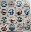 Old Dutch Walltiles, Landscapes
