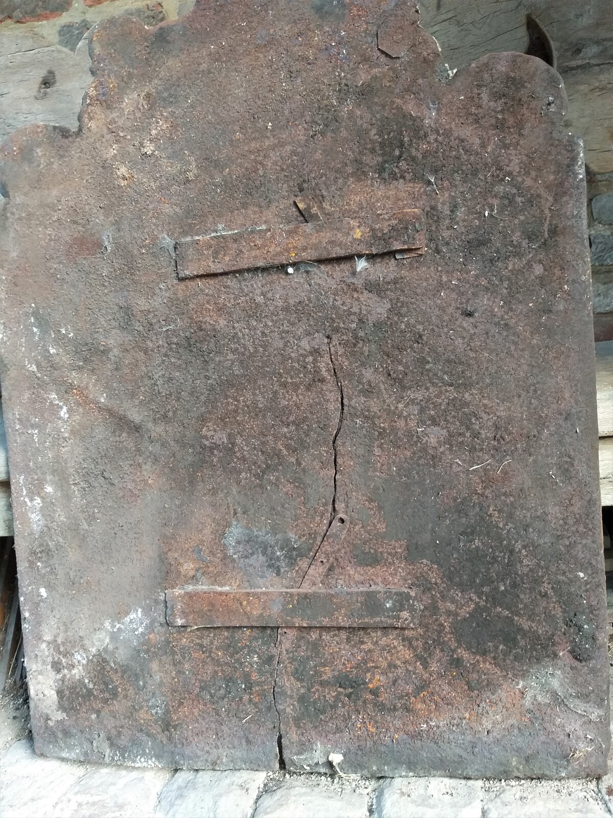 Antique Fireback, cast-iron