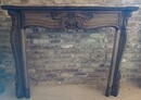 Antique Fireplace Oak ca.1875