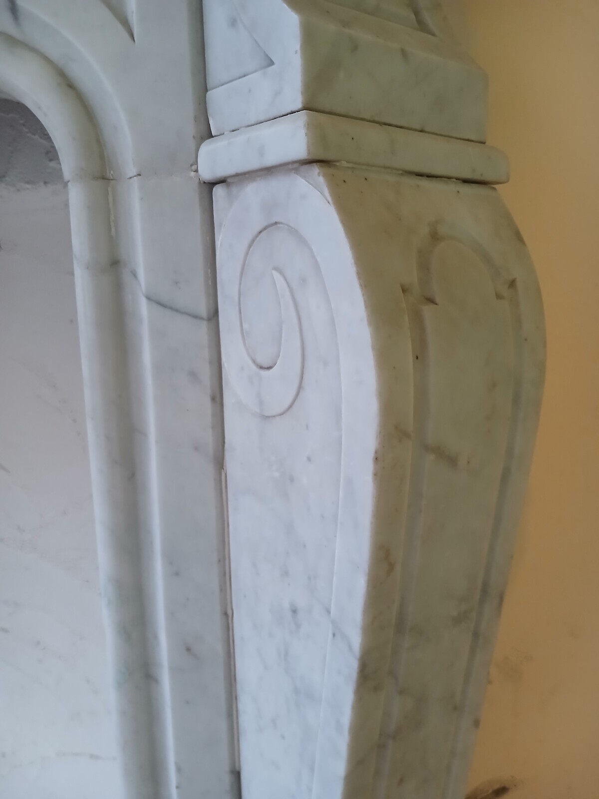 Art Nouveau style fireplace ca.1920