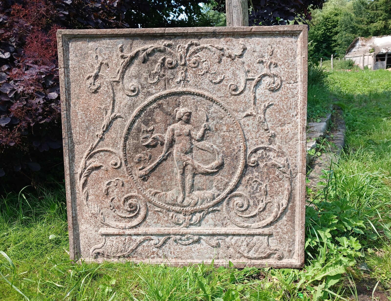 Cast Iron Fireback (or Backsplash)