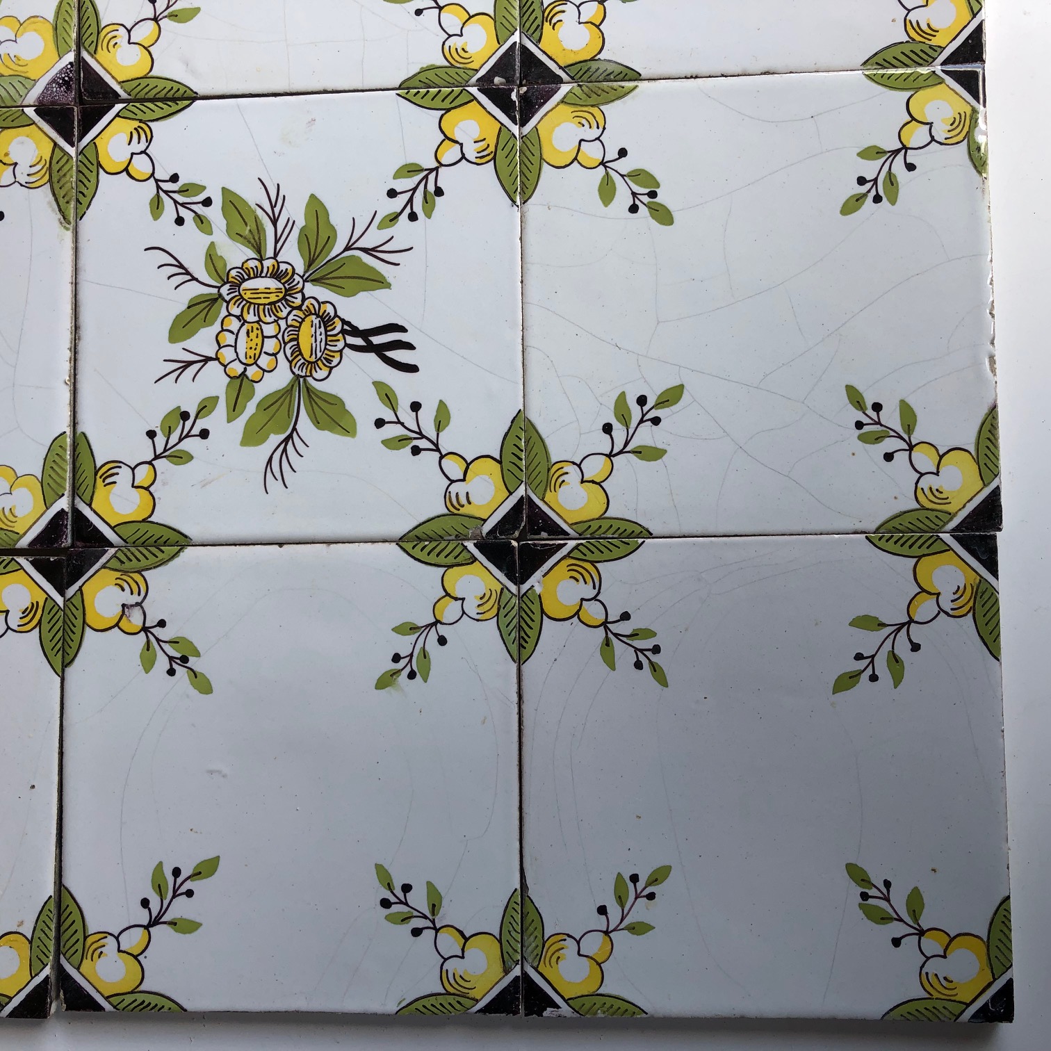 Dutch Walltiles,Delft. 610 tiles. Ca.1880-1900