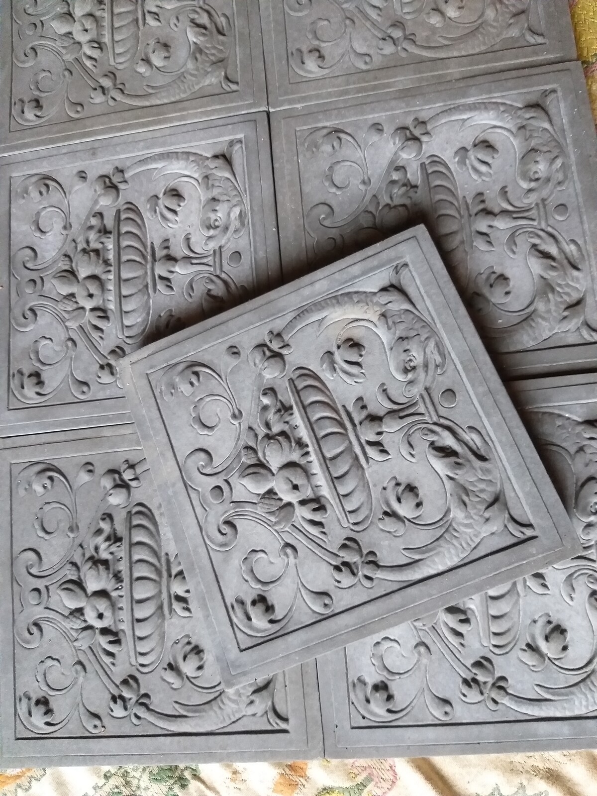 Fireplace ca.1875 in Carrara marble