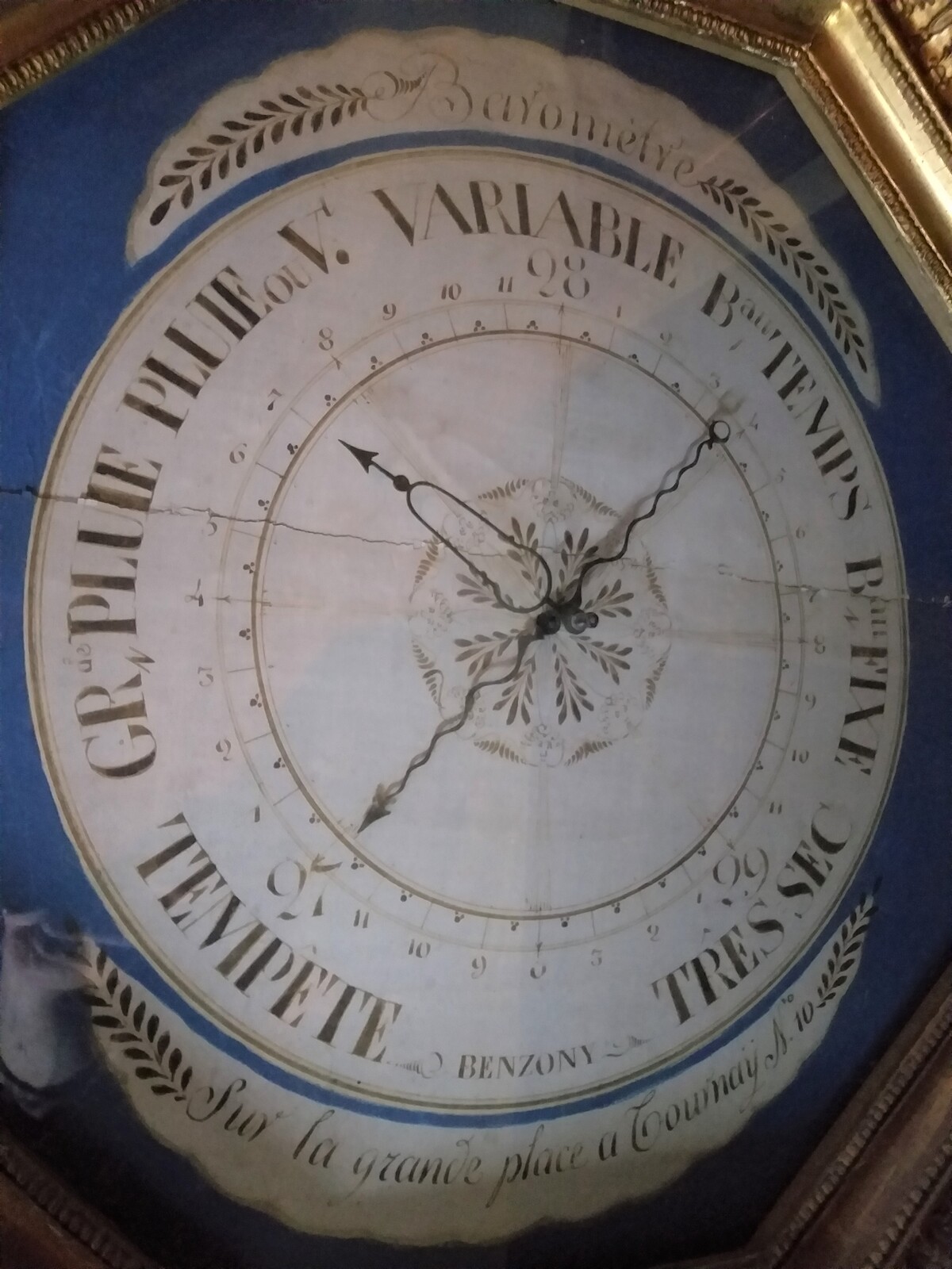 French Louis XVI style Barometer-Empire
