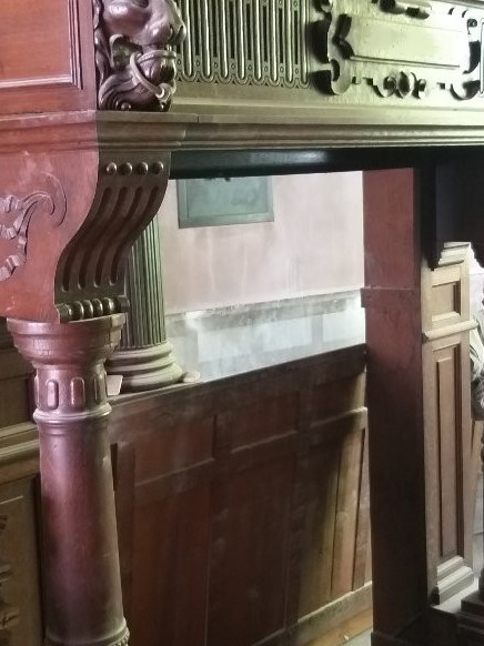 Large Fireplace, Renaissance Style, ca.1880