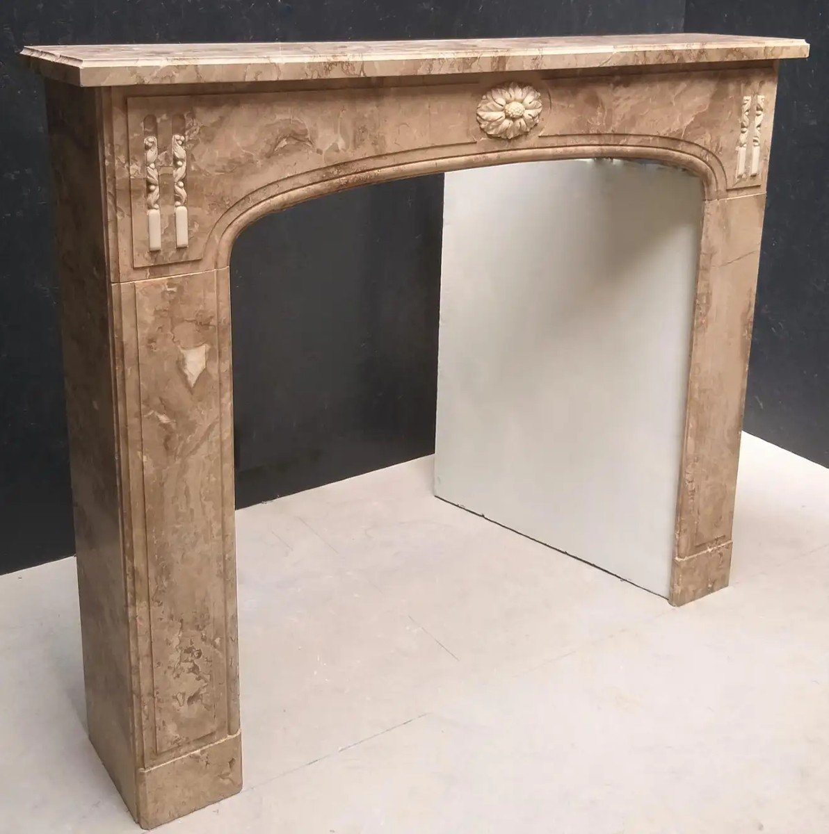Louis Philippe Marble Fireplace, ca.1870