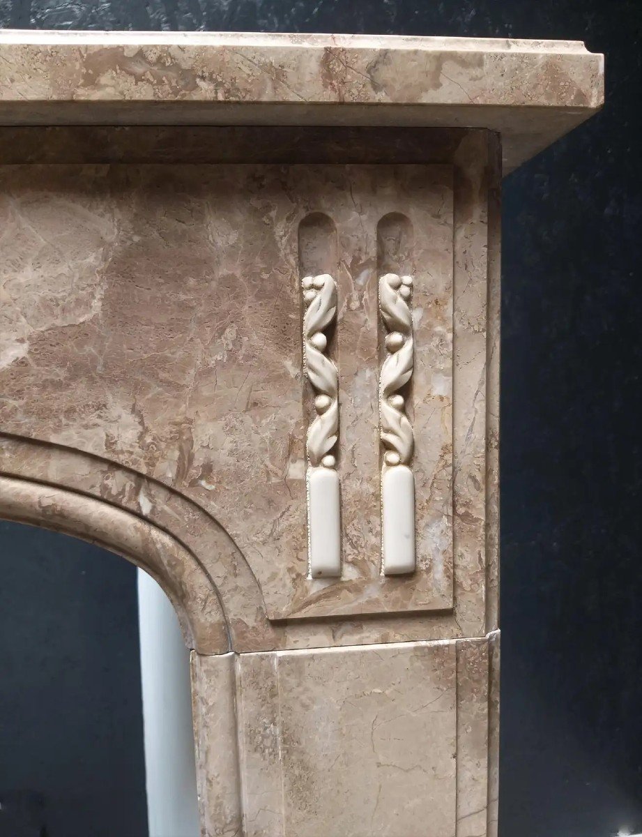Louis Philippe Marble Fireplace, ca.1870
