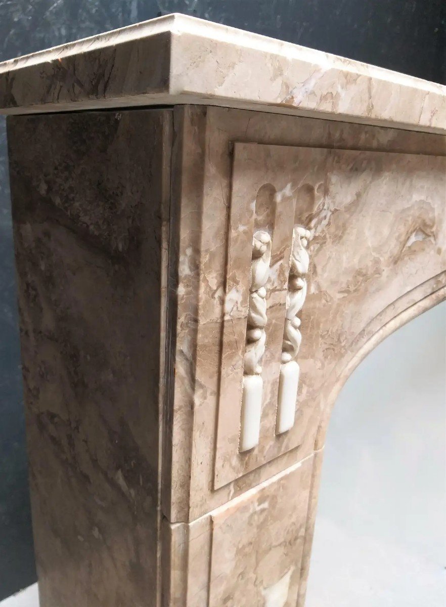 Louis Philippe Marble Fireplace, ca.1870