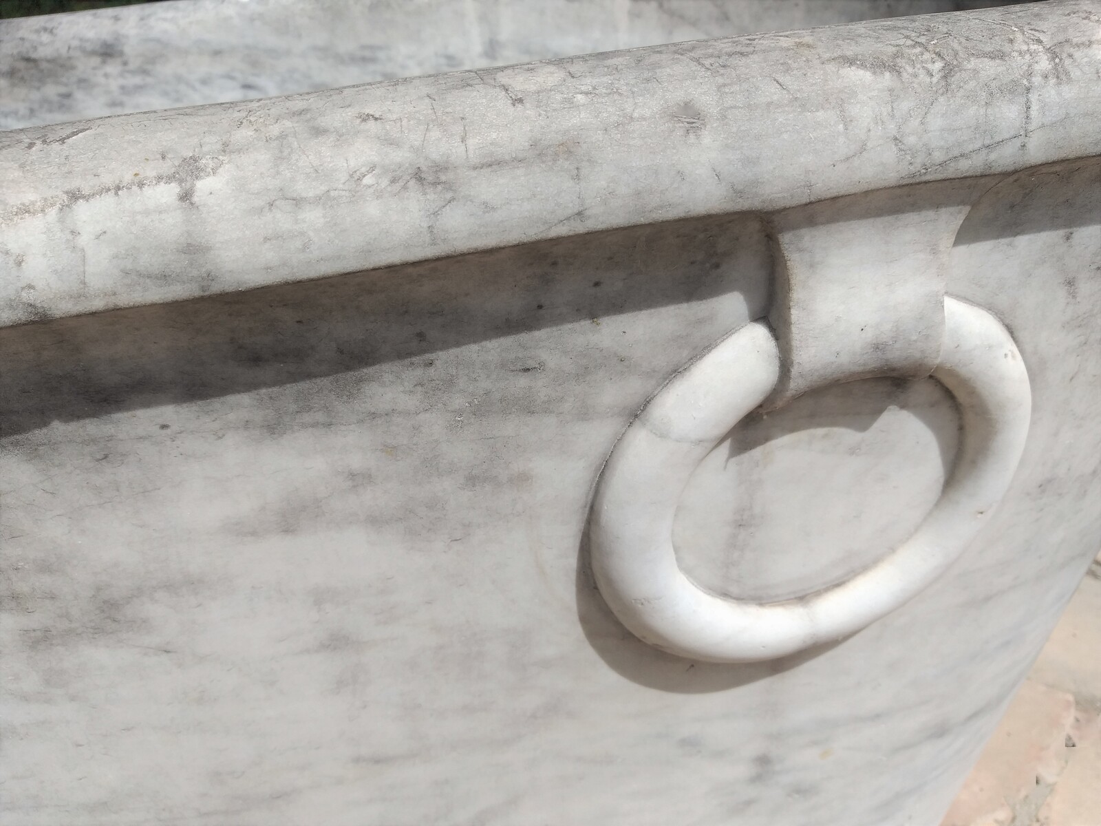 Marble bathtub, Empire ca.1800-1825