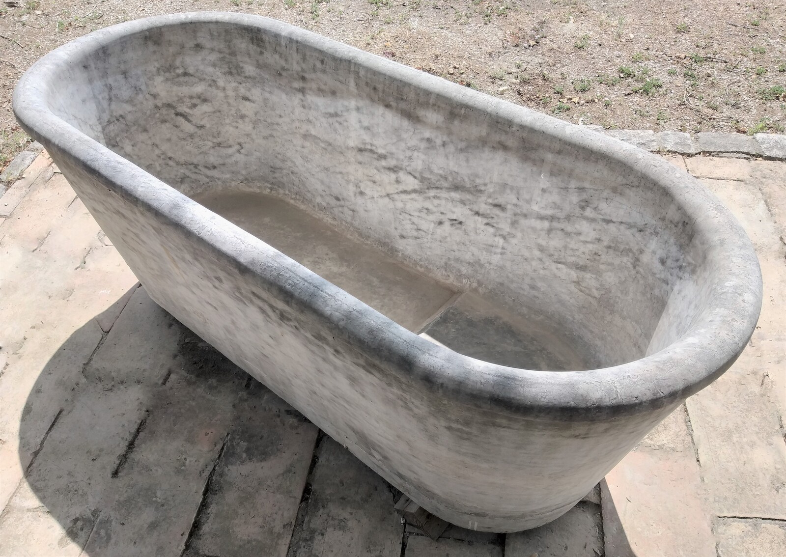 Marble bathtub, Empire ca.1800-1825