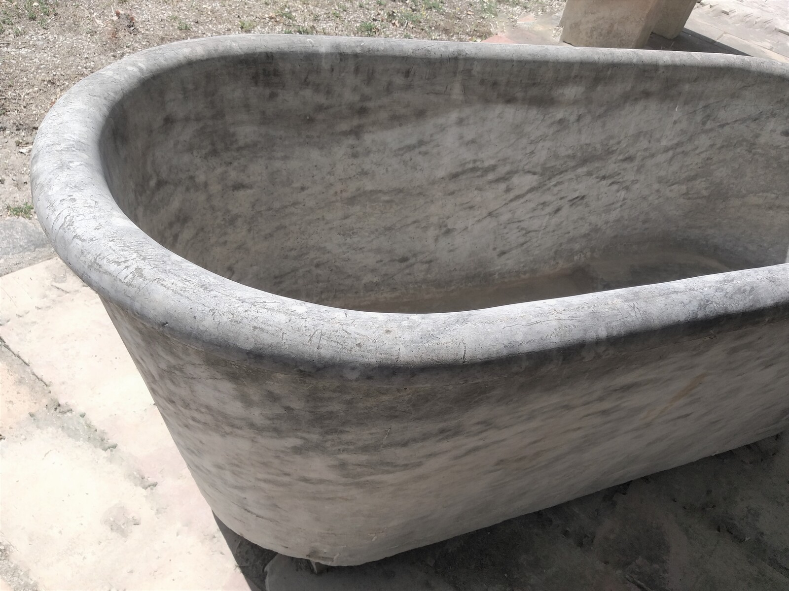 Marble bathtub, Empire ca.1800-1825