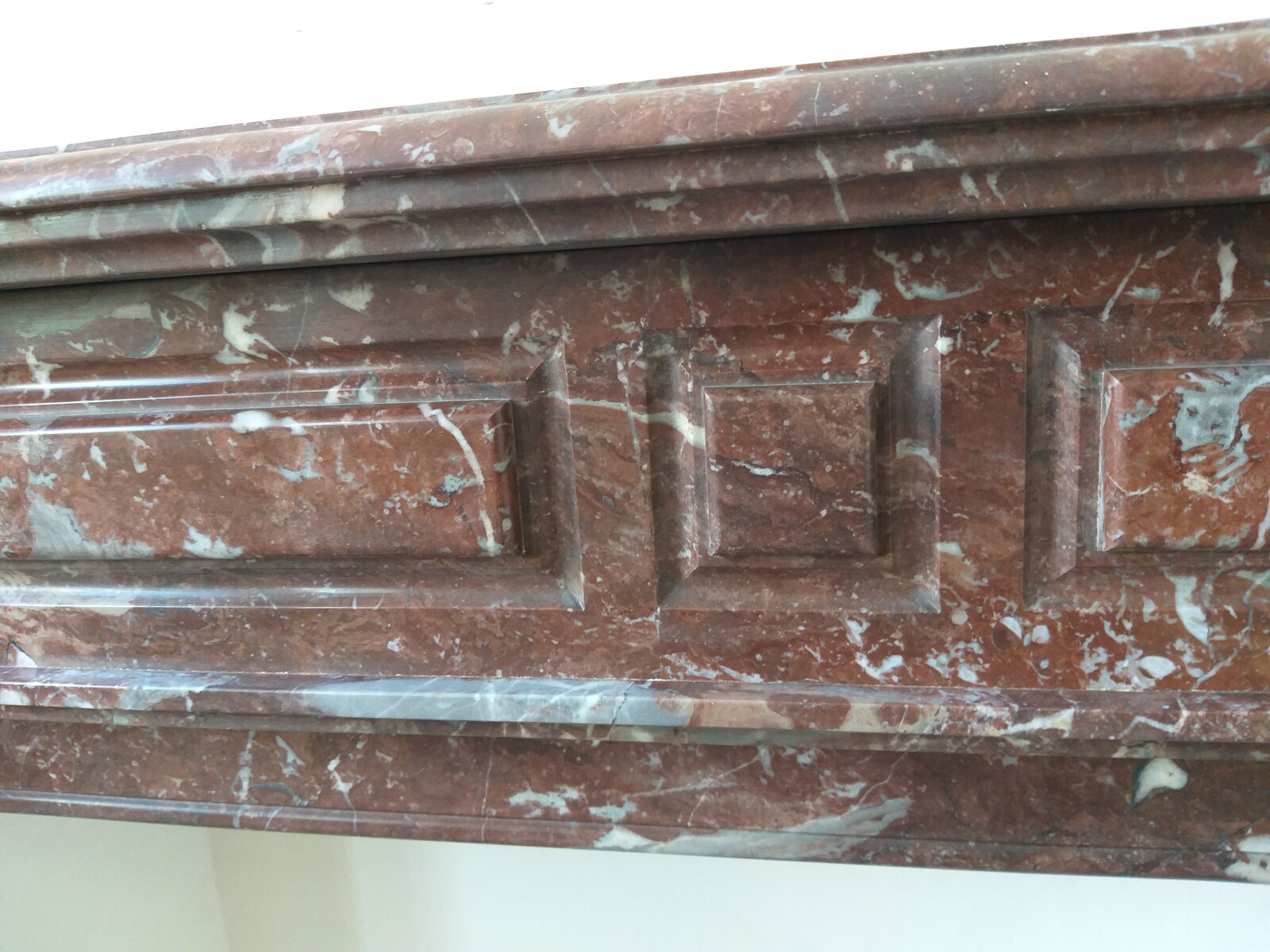 Napoléon III fireplace, Rance marble, ca.1875