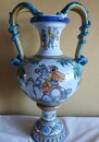 Talavera Majolica Vase Spain ca.1900-1925