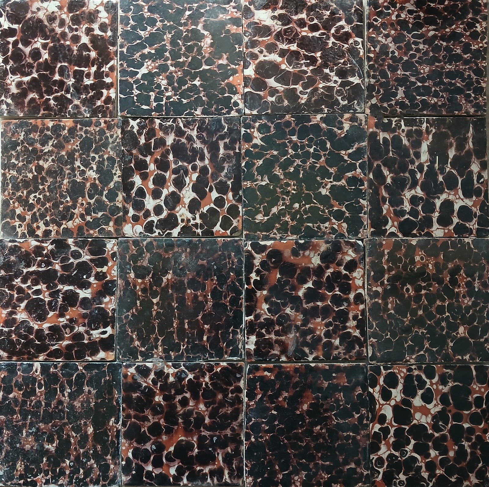 Tortoishell-tiles, real old ones