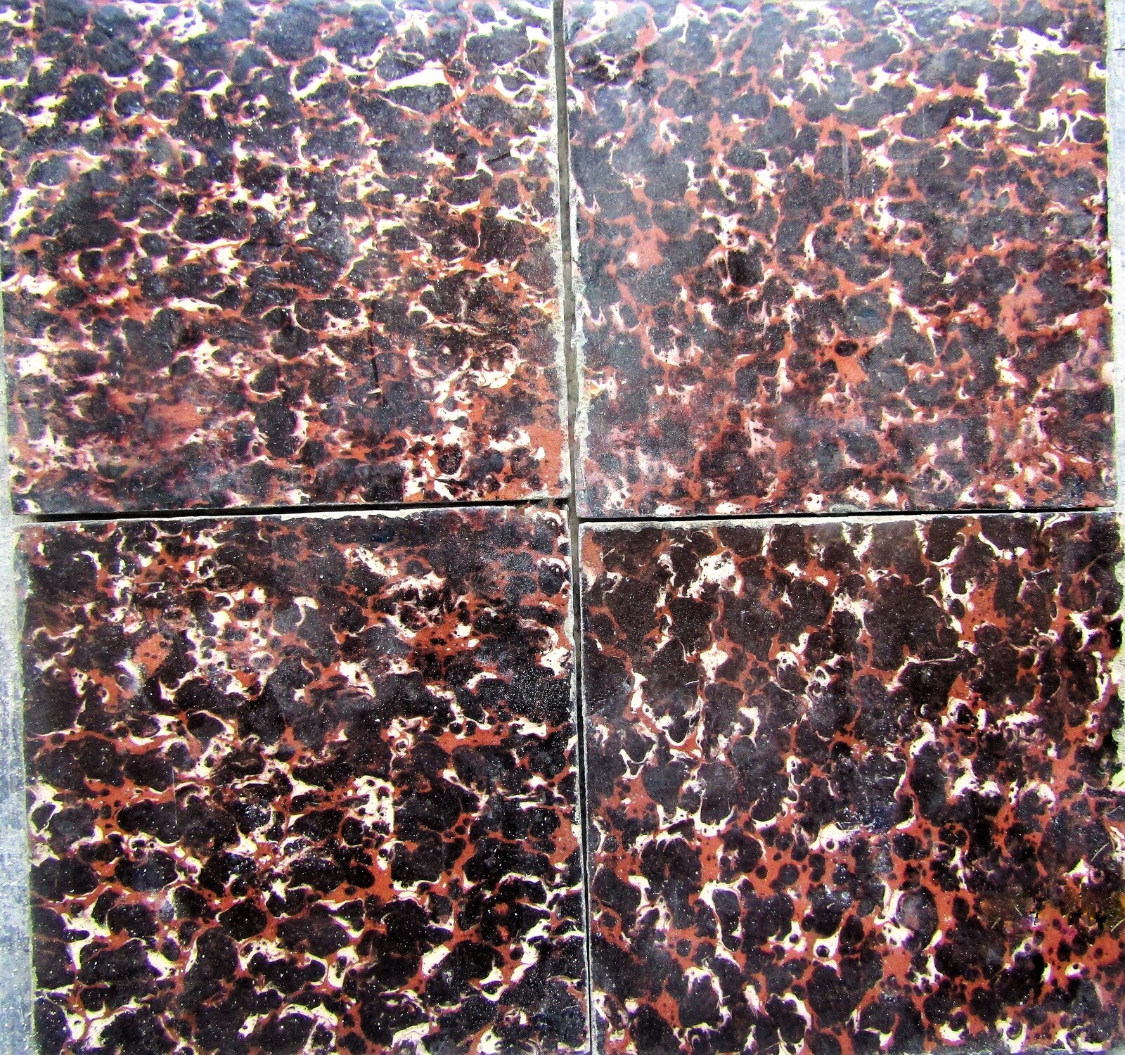 Tortoishell-tiles, real old ones