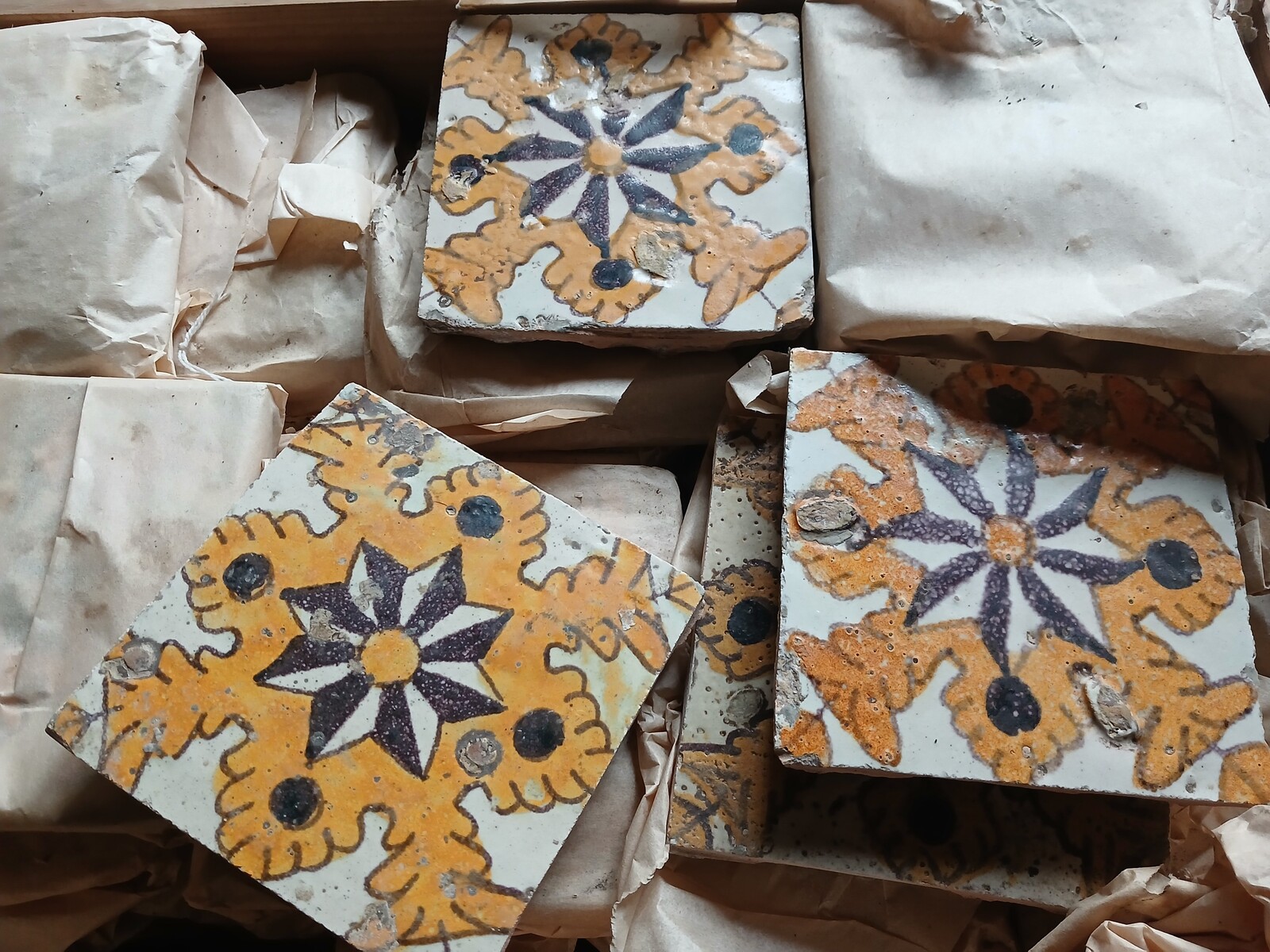 Tunesian Tiles, Jacob Chemla Pottery, ca. 1900
