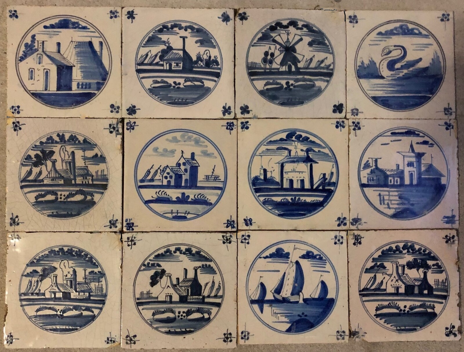 Walltiles Dutch-Delfter Polychrome
