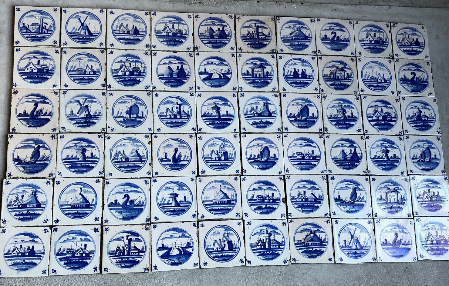 Walltiles Dutch-Delfter Polychrome
